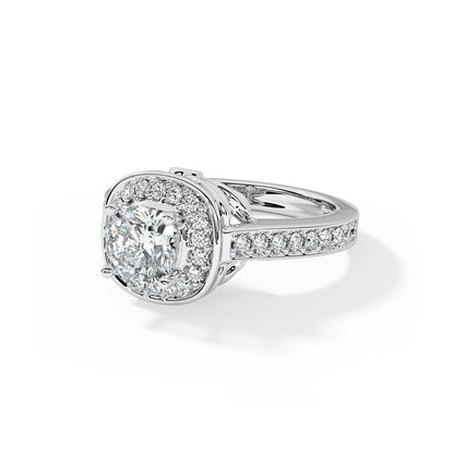 Halo Diamond Ring