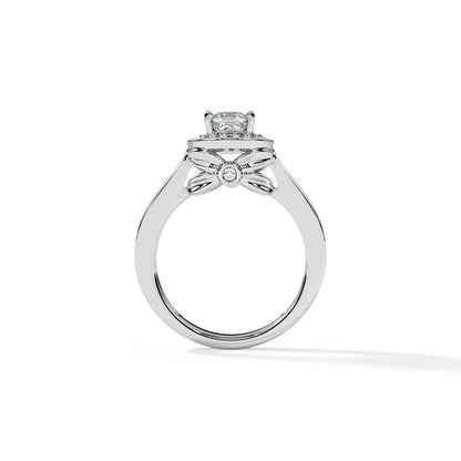 Halo Diamond Ring