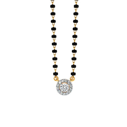 Orchid Solitaire Mangalsutra