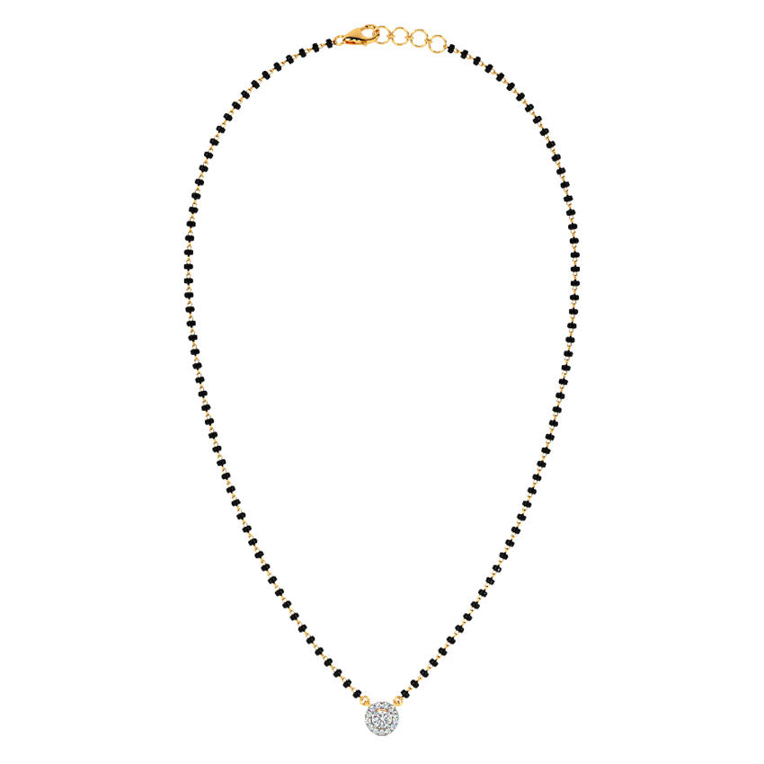Orchid Solitaire Mangalsutra