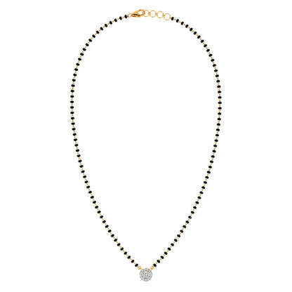 Orchid Solitaire Mangalsutra