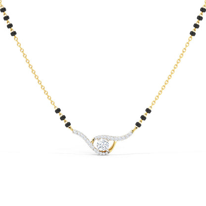 Misha Solitaire Mangalsutra  