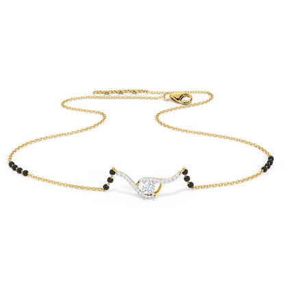 Misha Solitaire Mangalsutra