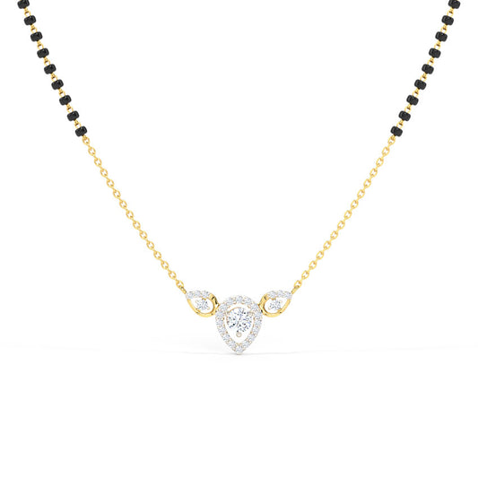 Aamina Solitaire Mangalsutra  