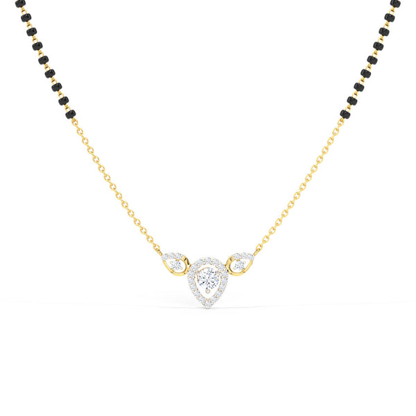 Aamina Solitaire Mangalsutra  