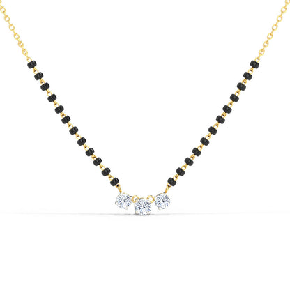 Ashley Solitaire Mangalsutra  