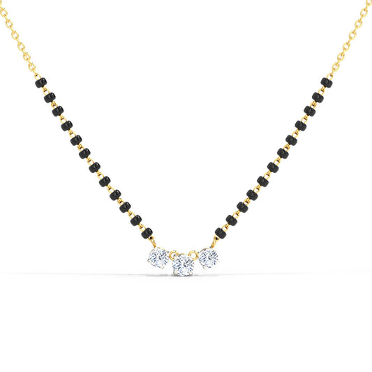 Ashley Solitaire Mangalsutra  