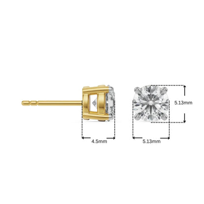 0.5 CT Stunning Luxe Stud