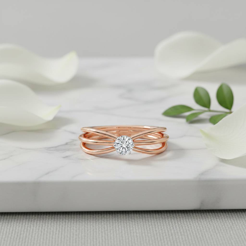 Adore Solitaire Ring