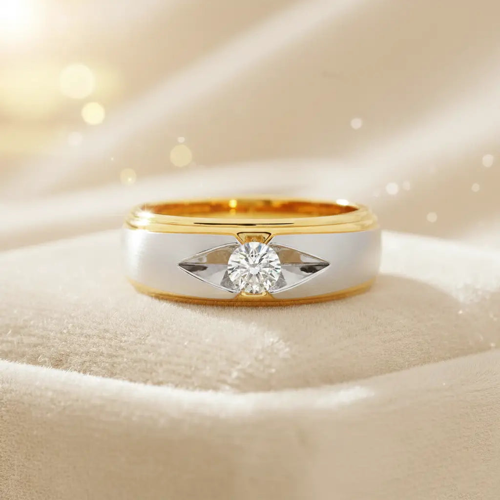 Francis Solitaire Ring for Men