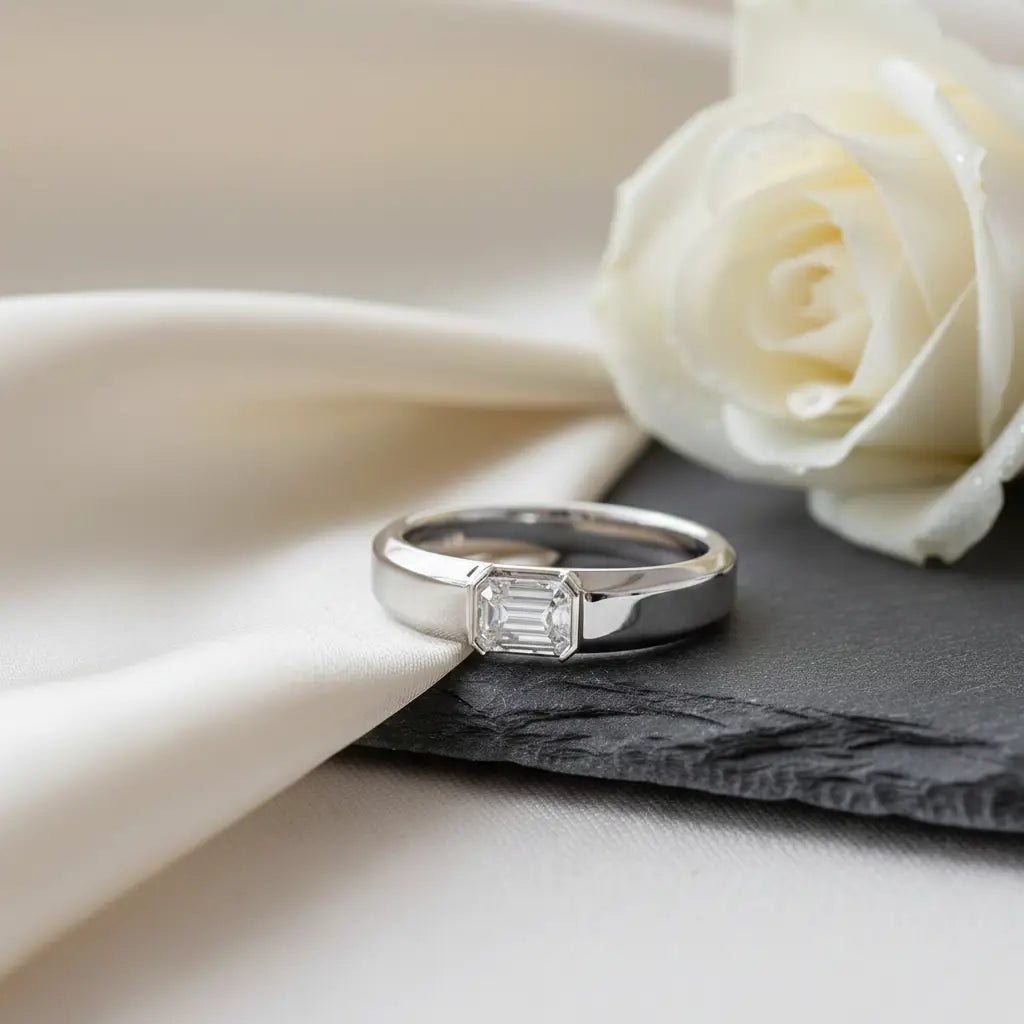 Benji Solitaire Ring for Men